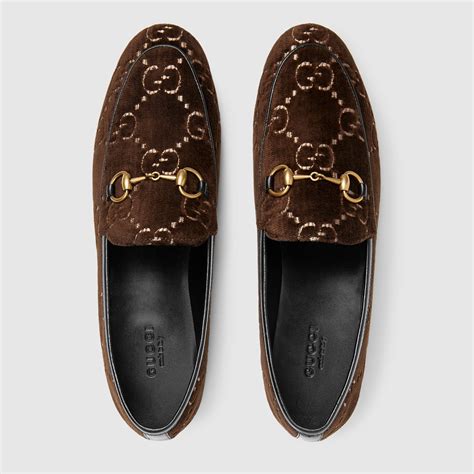 gucci velvet loafers|gucci jordaan velvet loafer.